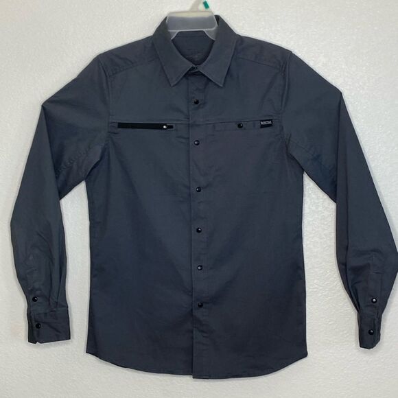 PACIFIC TRAIL Men’s Long Sleeves Snap Button Shirt Size S - Picture 1 of 9